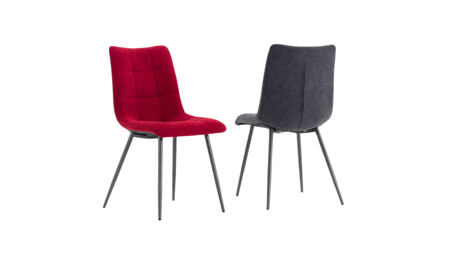 Mobilier de France - Chaise en tissu